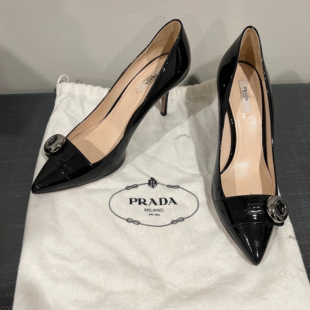 Prada Patent Leather Pump
